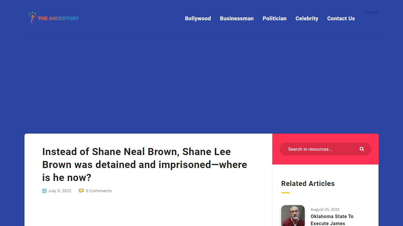 Instead of Shane Neal Brown, Shane Lee Brown was detained and ...